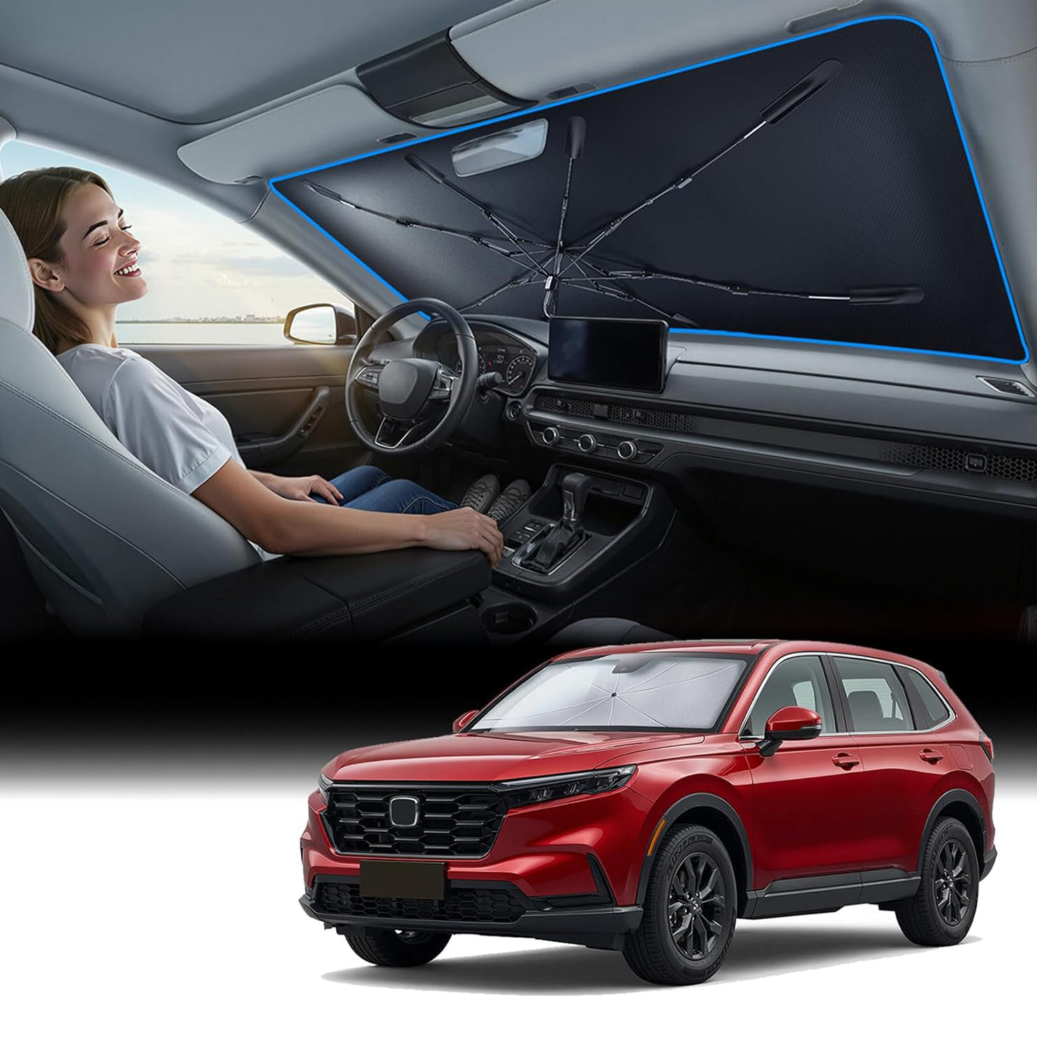 SunBlock Pro™ Automatic Windshield Cover